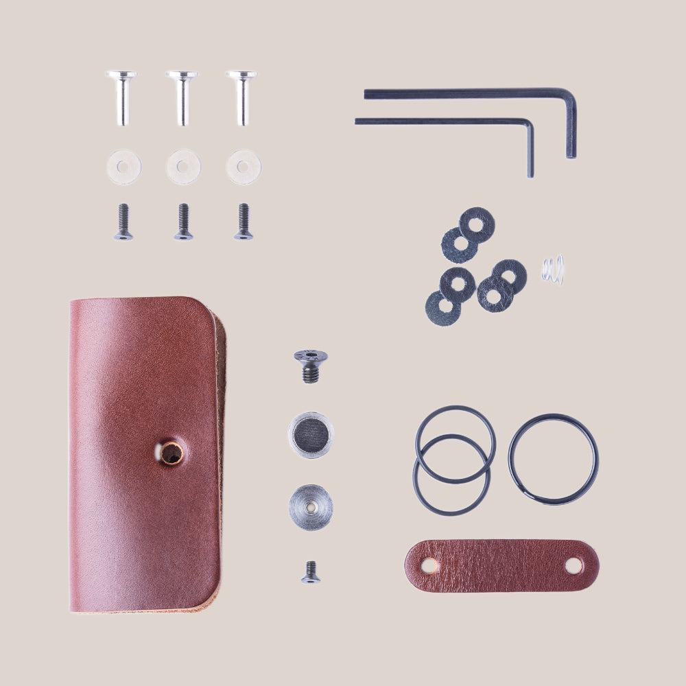 Cognac keynius With Black Screw