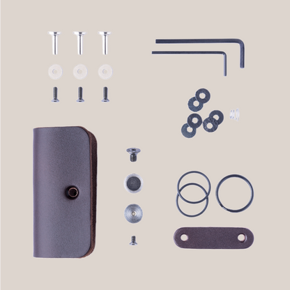 Mocca keynius With Black Screw