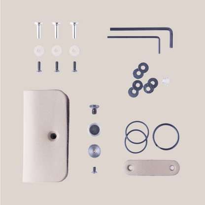 Mud Gray keynius With Black Screw